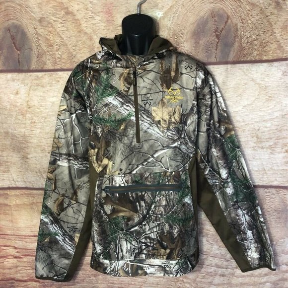 Realtree Other - Realtree Mens Hunting Hoodie Green Camouflage 2XL